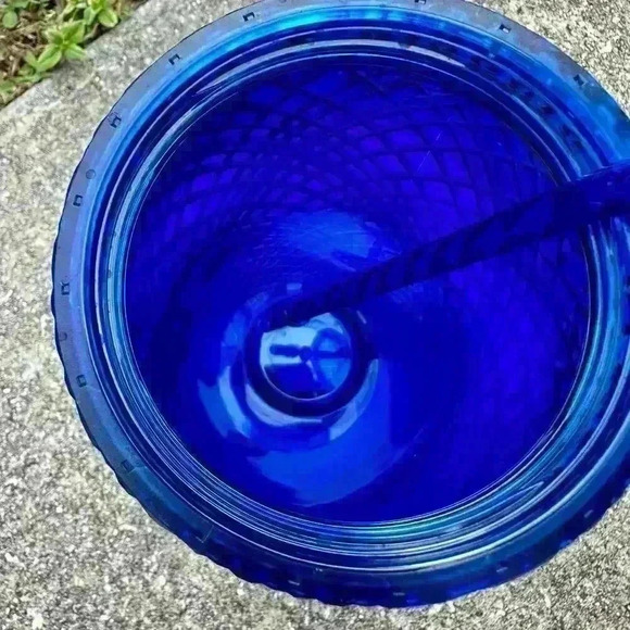 New Starbucks “JEWELED AZURE” Blue Venti Tumbler Cold Cup 24oz Holiday 2022 - Picture 2 of 5